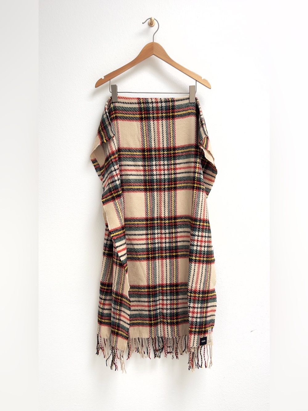 ASOS Oversized Square Scarf In Check - Multi / One Size